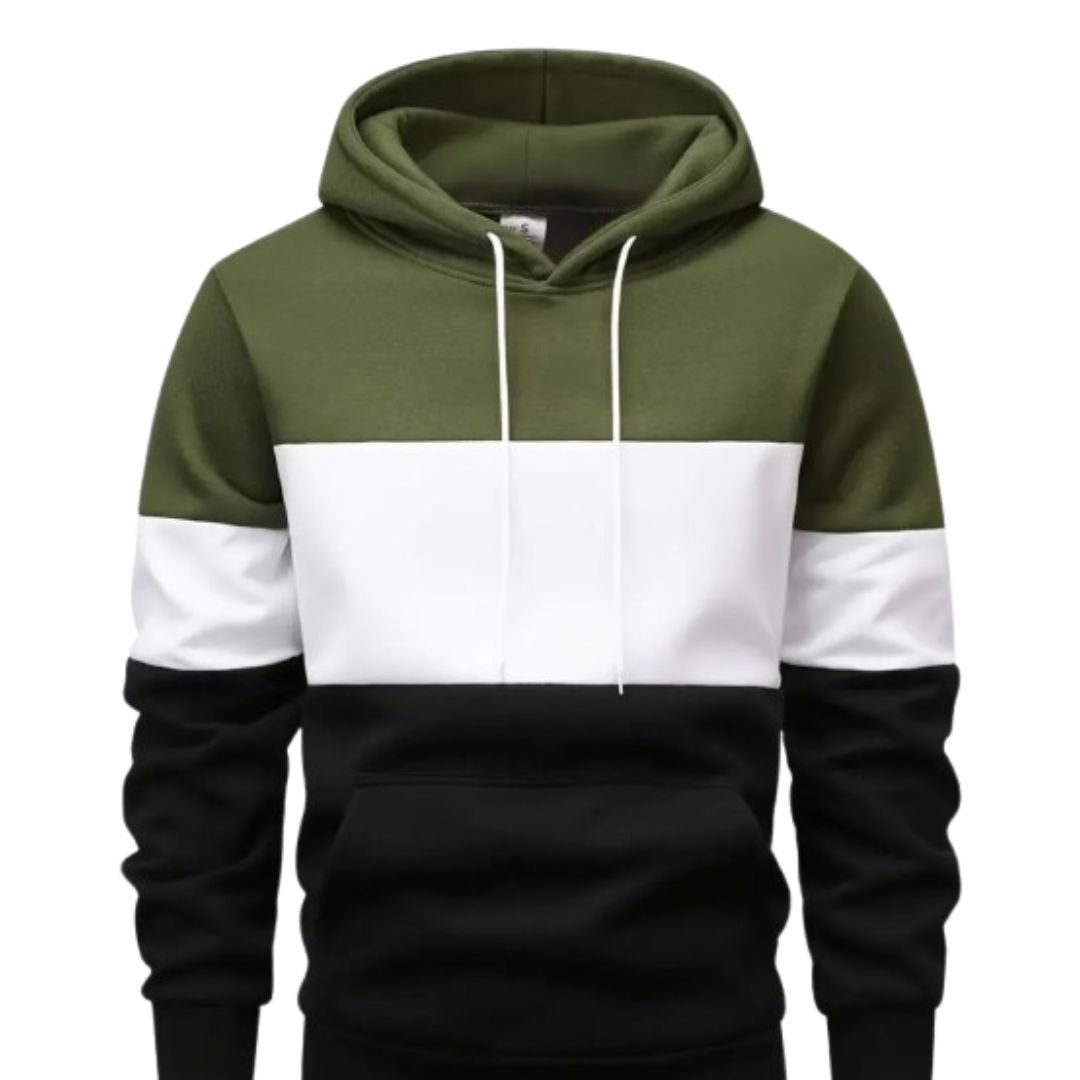 3 colour Polyester Fleece Plain Hoodie