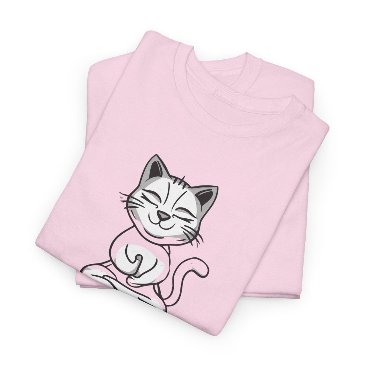 Zen Cat T-Shirt – Peaceful & Playful Meditation Tee