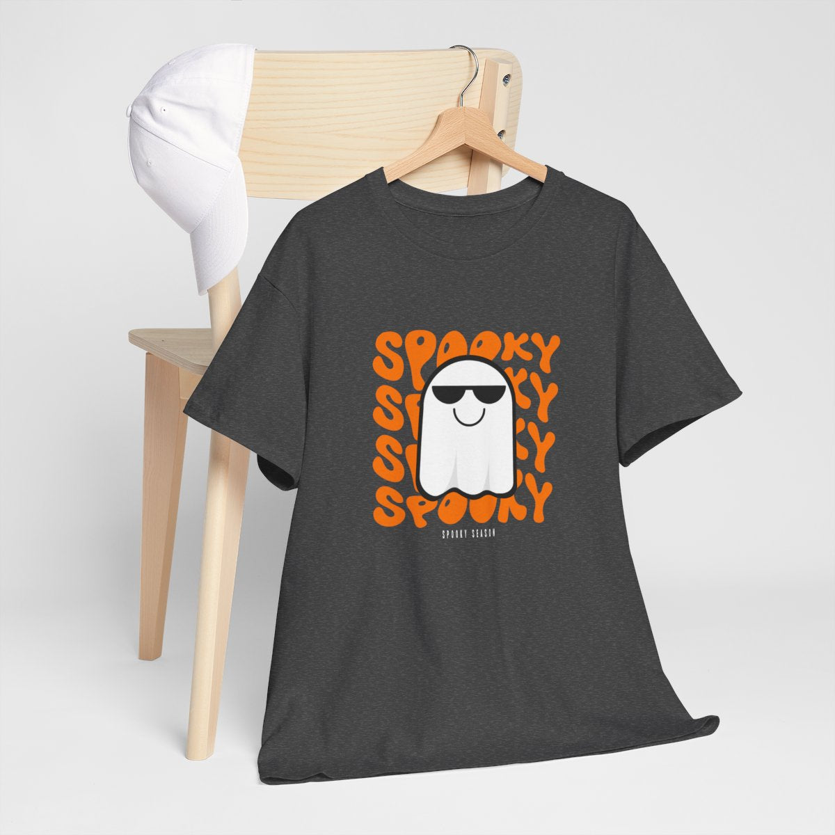 Groovy Spooky Season T-Shirt | Retro Ghost Graphic Tee