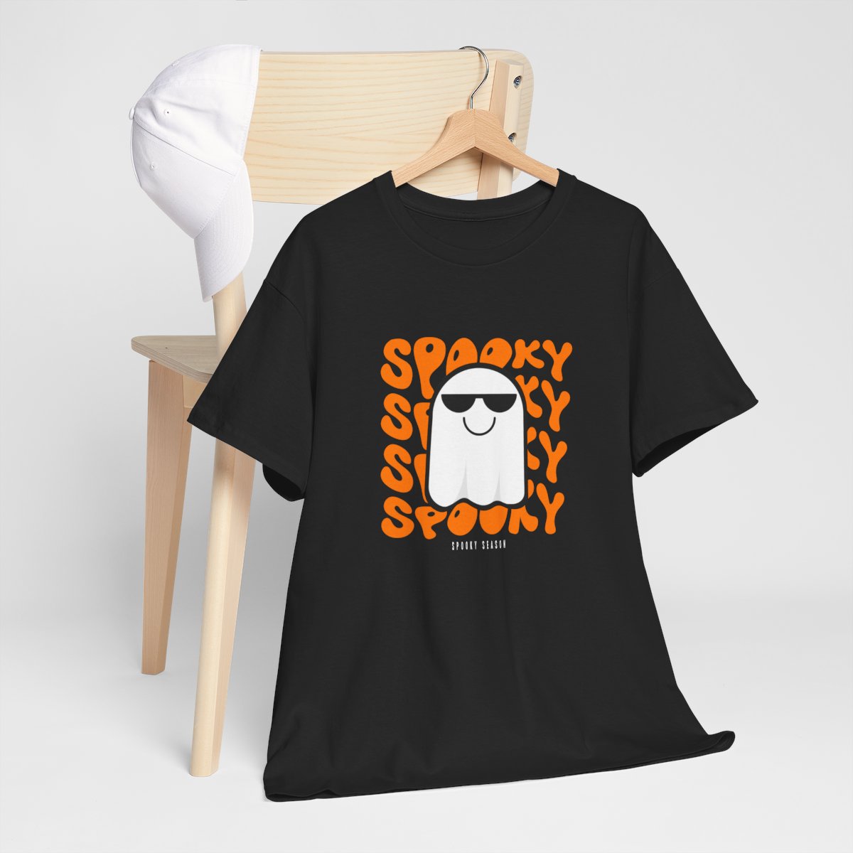 Groovy Spooky Season T-Shirt | Retro Ghost Graphic Tee