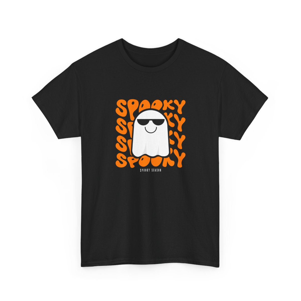 Groovy Spooky Season T-Shirt | Retro Ghost Graphic Tee
