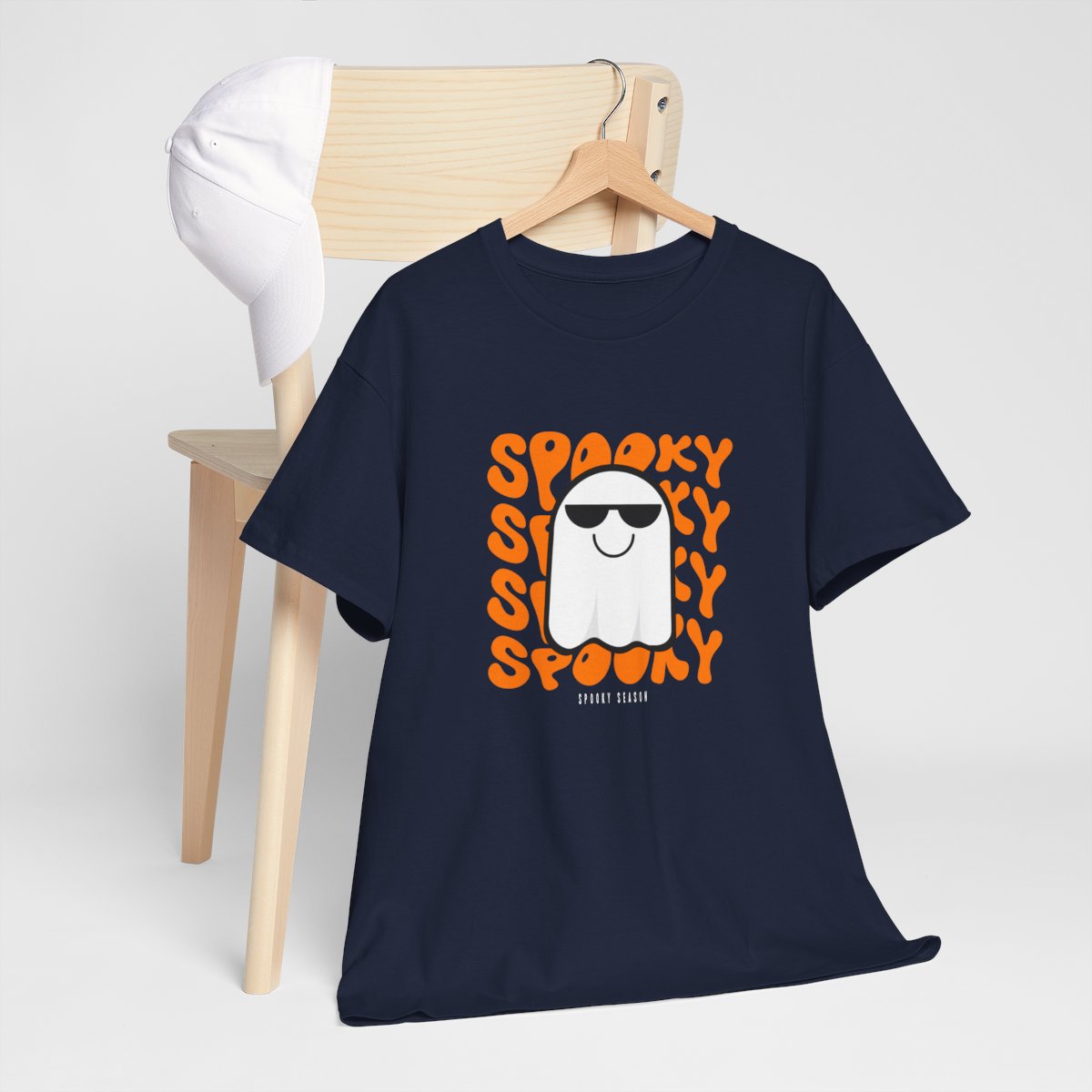 Groovy Spooky Season T-Shirt | Retro Ghost Graphic Tee